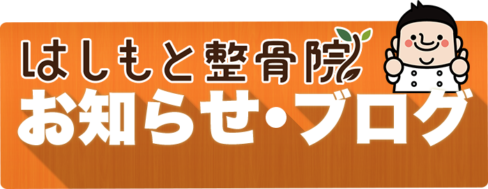 はしもと整骨院 お知らせ・ブログ