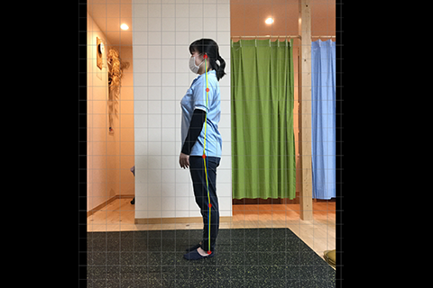 姿勢改善 イメージ