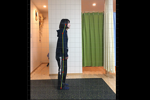 姿勢改善 イメージ